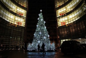 Bloomberg Tower Christmas Tree Bloomberg Tower Christmas Tree