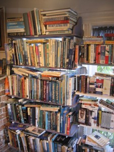 Books on Shelves