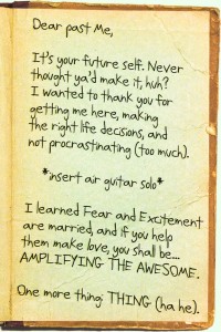 letter to self